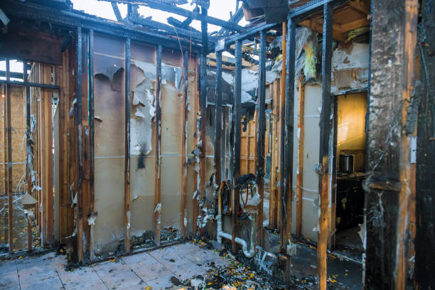 Professional Soot Removal technician working in Hurst, TX
